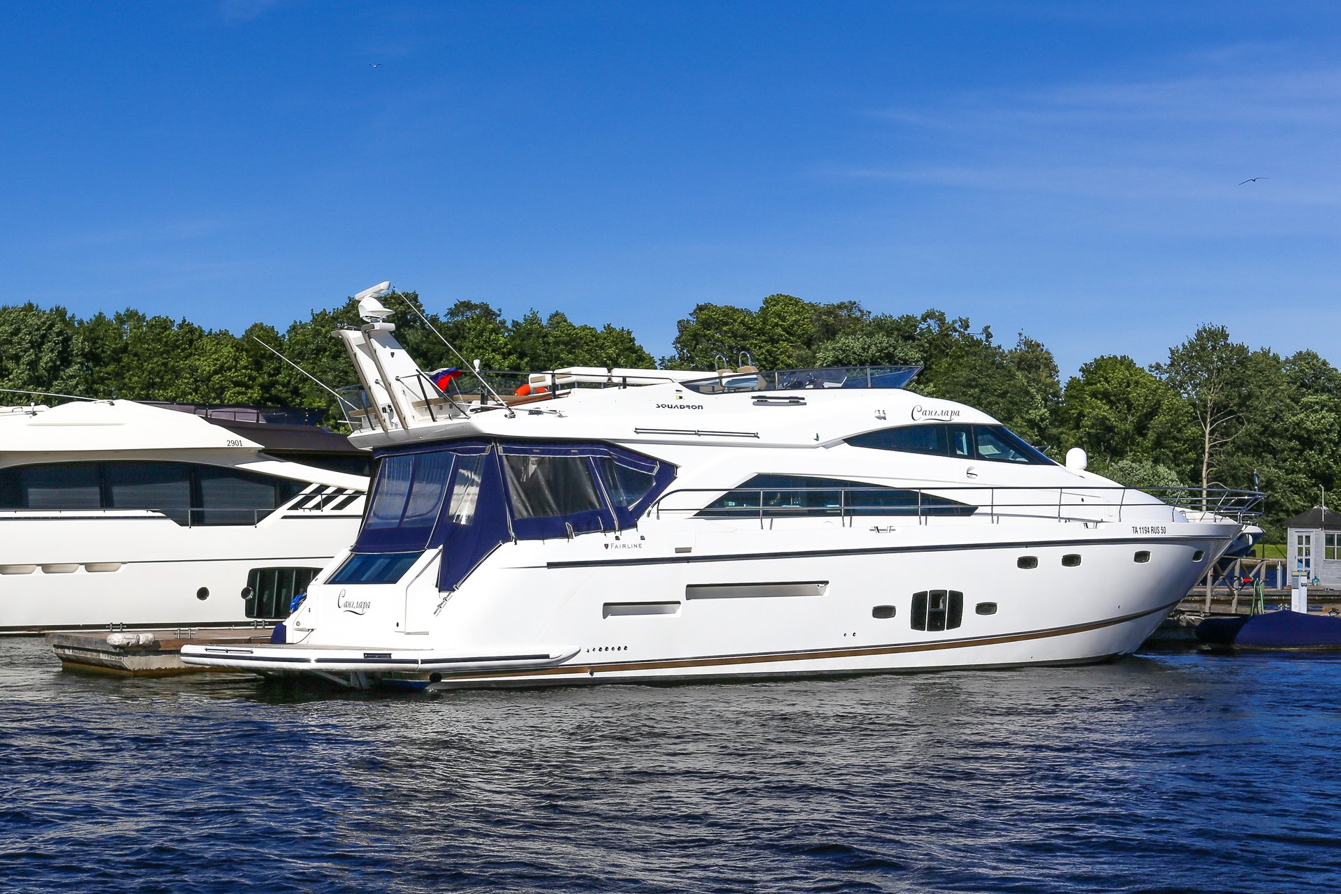 Fairline Squadron 65 "Санглара" (мин 3 часа) — фото 6
