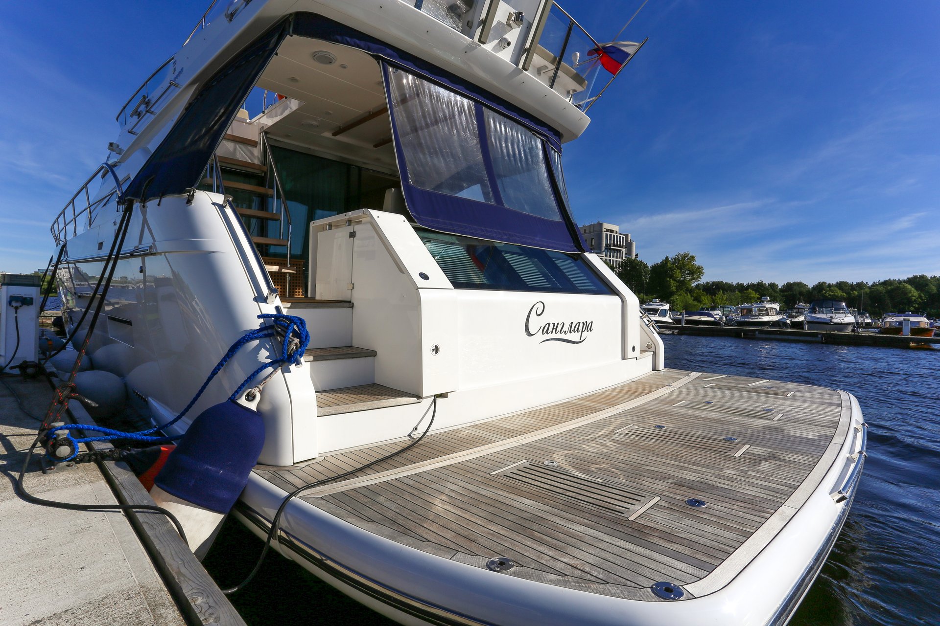 Fairline Squadron 65 "Санглара" (мин 3 часа) — фото 8