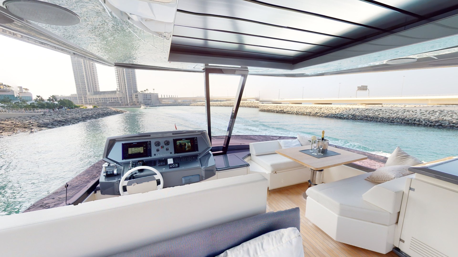 Ferretti 780 Bella III (мин 4 часа) — фото 19